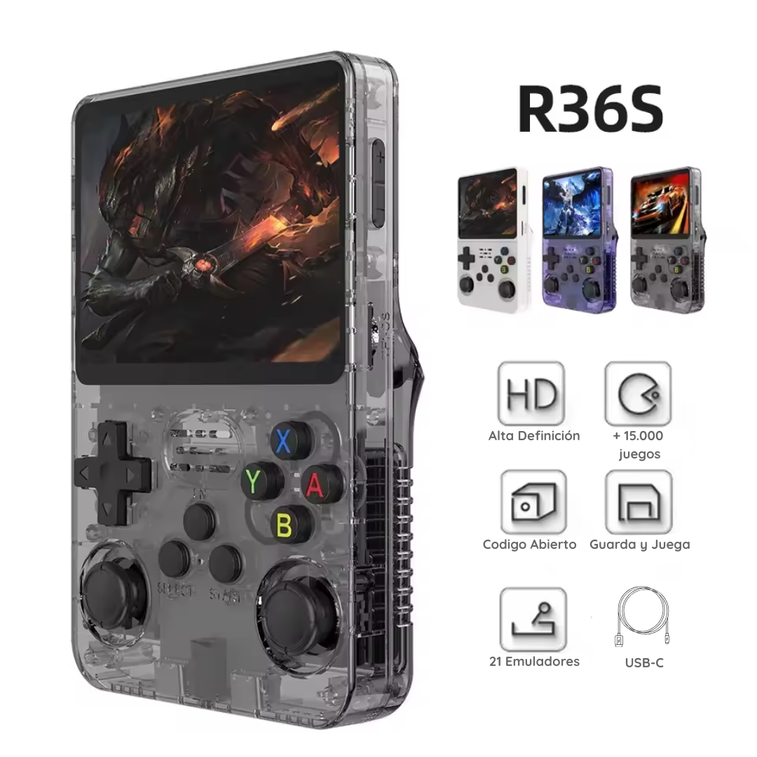 Consola Retro Portátil HD de 64GB